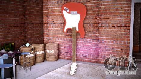 Fender Stratocaster Triple 1 für GTA Vice City