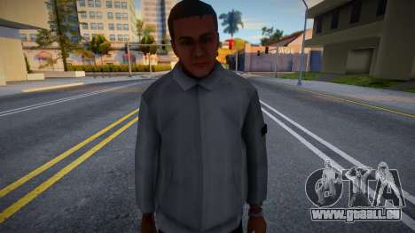 Junger Mann in Weiß für GTA San Andreas