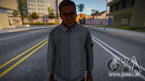 Jeune homme en blanc pour GTA San Andreas