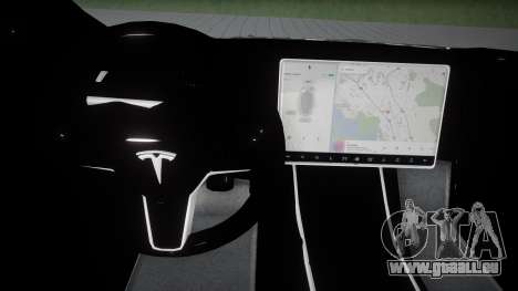 Tesla Model 3 mit Tuning für GTA San Andreas