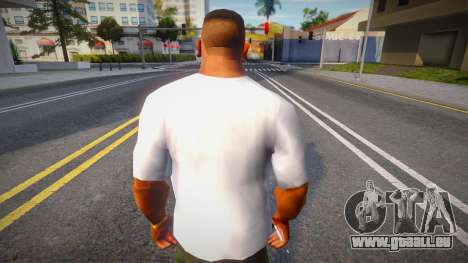 Neue Textur des Gesichts und frisuren von CJ für GTA San Andreas