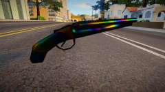 Iridescent Chrome Weapon - Sawnoff pour GTA San Andreas