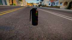 Iridescent Chrome Weapon - Teargas für GTA San Andreas
