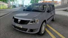 Dacia Logan MCV Facelift [Extras] für GTA San Andreas