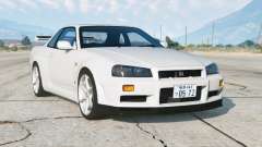 Nissan Skyline GT-R V-spec II (BNR34) 2000〡add-on v1.6.5 für GTA 5
