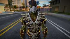 Skin HD Reptile Mortal Kombat X für GTA San Andreas