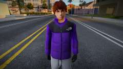 TNF Jacket Kid für GTA San Andreas