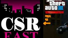 CSR Est au lieu de Game FM pour GTA 3 Definitive Edition
