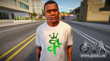 GTA V Franklin Clinton (PC Quality) pour GTA San Andreas