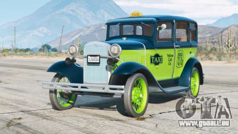 Ford Modèle A Town Berline 1931〡Taxi〡add-on v0.4