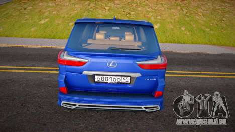 Lexus LX570 (Nevada) pour GTA San Andreas