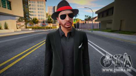 Mafia black Skin pour GTA San Andreas