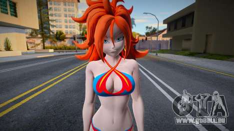 Android 21 bikini pour GTA San Andreas