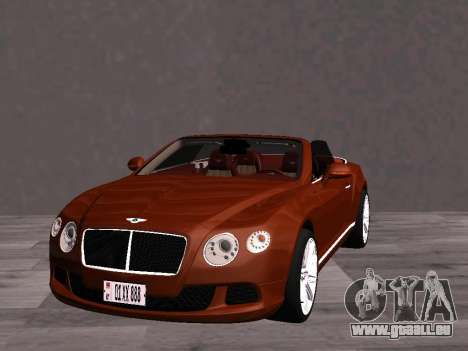 Bentley Continental GT 2014 AM Plates für GTA San Andreas