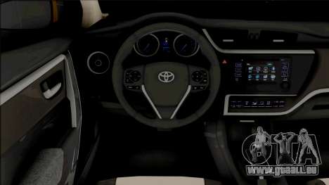 Toyota Corolla 2018 Taxi für GTA San Andreas