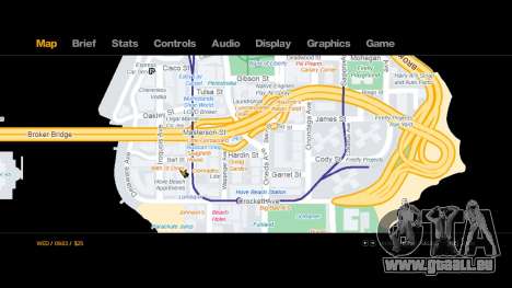 GTA IV Google Maps Radar Style für GTA 4