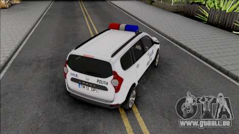 Dacia Lodgy D.P.I.R pour GTA San Andreas