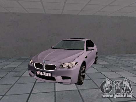 BMW M5 F10 AM Plates für GTA San Andreas