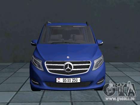 Mercedes Benz Bluetec V250 pour GTA San Andreas