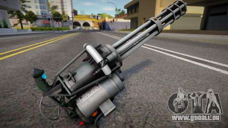 Minigun HD für GTA San Andreas