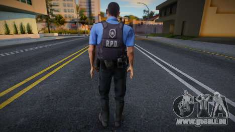 RPD Officers Skin - Resident Evil Remake v22 pour GTA San Andreas