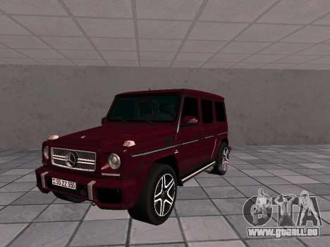 Mercedes Benz G63 AMG (W463) Final für GTA San Andreas