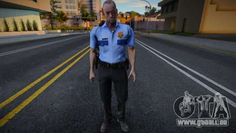 RPD Officers Skin - Resident Evil Remake v8 für GTA San Andreas