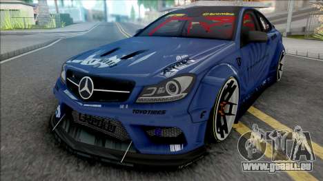 Mercedes-Benz C63 AMG Black Series 2014 LW pour GTA San Andreas