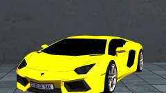 Lamborghini Aventador AM Plates pour GTA San Andreas