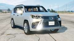 Lexus LX 600 2021 v2.0 pour GTA 5