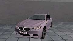 BMW M5 F10 AM Plates pour GTA San Andreas