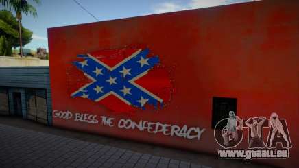Graffiti Gott segne die Konföderation für GTA San Andreas