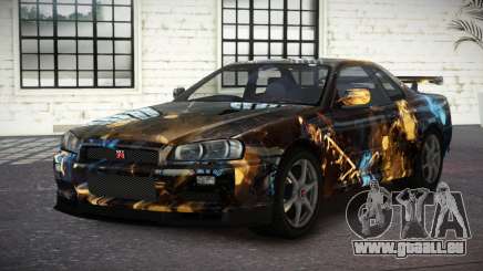 Nissan Skyline R34 Xr S1 für GTA 4