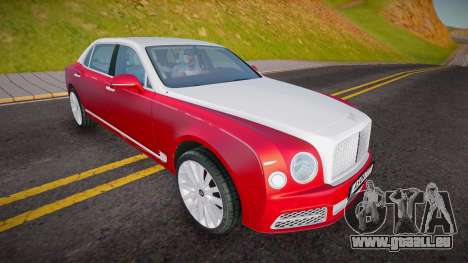 Bentley Mulsanne EWB 2021 für GTA San Andreas