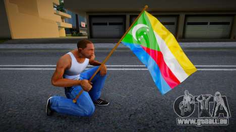 Comoros Flag für GTA San Andreas