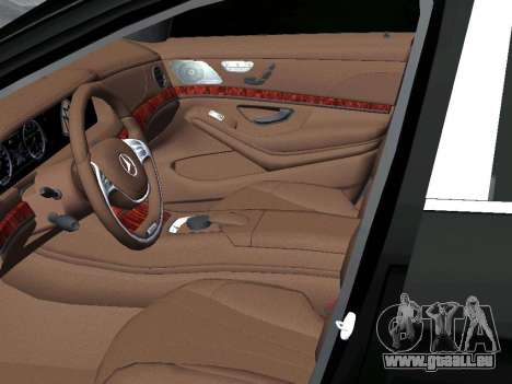 Mecedes Benz S600 Maybach (W222) V2 pour GTA San Andreas