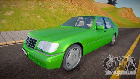 Mercedes-Benz W140 S600L pour GTA San Andreas