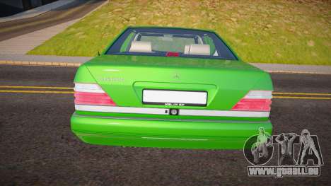 Mercedes-Benz W140 S600L pour GTA San Andreas