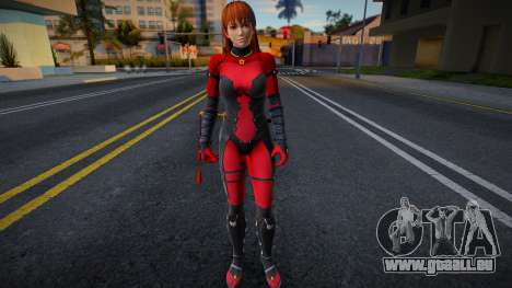 Dead Or Alive 5 - Kasumi (Costume 2) v7 für GTA San Andreas