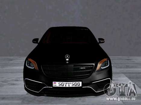 Mercedes Benz S63 AMG (W222) Restyle pour GTA San Andreas