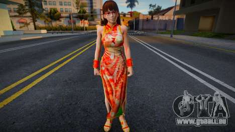 Dead Or Alive 5 - Leifang (Costume 1) v6 für GTA San Andreas