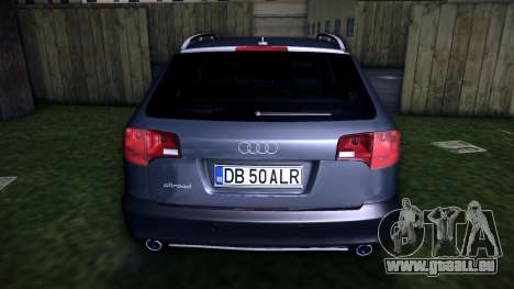 Audi A6 Allroad pour GTA Vice City