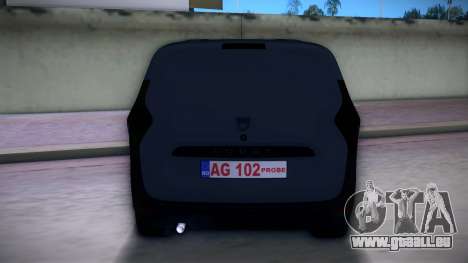 Dacia Lodgy Van für GTA Vice City