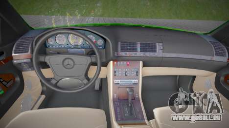 Mercedes-Benz W140 S600L pour GTA San Andreas