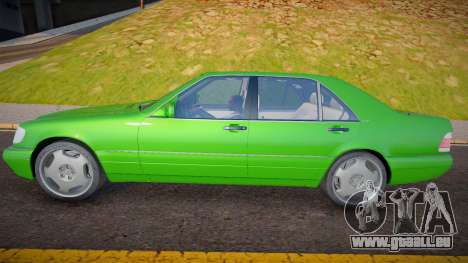 Mercedes-Benz W140 S600L pour GTA San Andreas