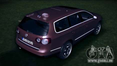 Volkswagen Passat B6 Variant pour GTA Vice City