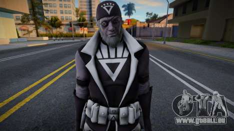 Injustice Deathstroke Blackest Nigh Reskin für GTA San Andreas