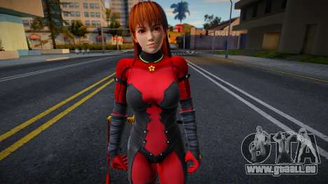 Dead Or Alive 5 - Kasumi (Costume 2) v7 für GTA San Andreas