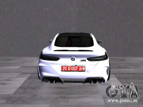 BMW M8 Competition Tinted für GTA San Andreas