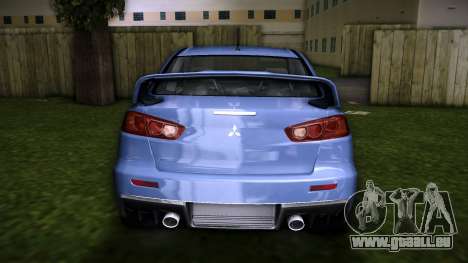 Mitsubishi Lancer Evolution X (Sigma) für GTA Vice City
